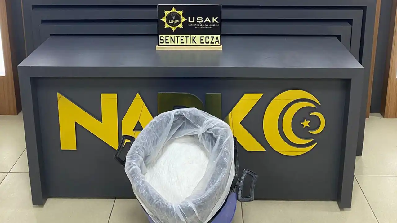 Uşak'ta 88 Bin Adet Uyuşturucu Haplık Madde Yakalandı!