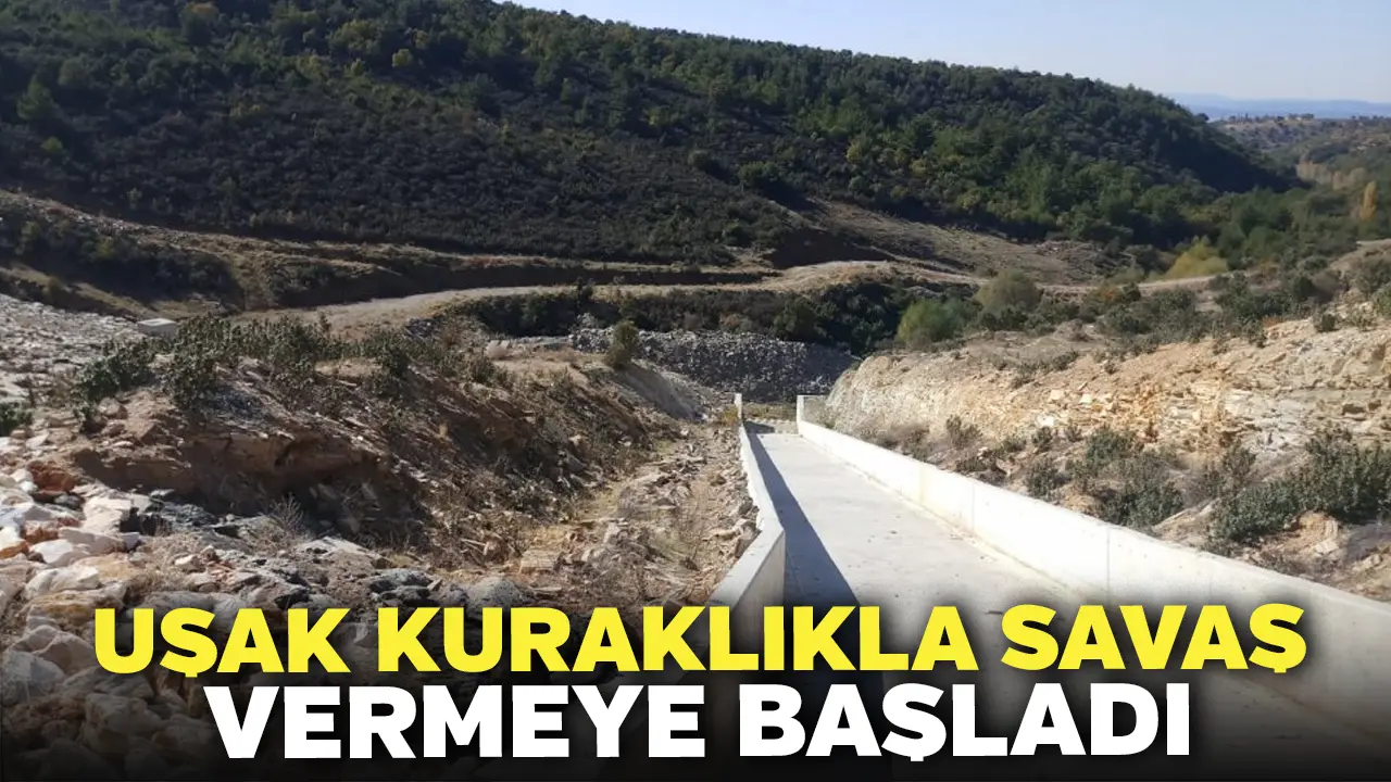 Uşak’ta Su Seviyesi Dibe Vurdu! Yeni Kuyular Açıldı, Yine de Yetersiz