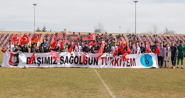 AFC KABLO KANALLARI UŞAKSPOR, YARDIM MAÇINDA BELEDİYE KÜTAHYASPOR’A 2-1 MAĞLUP OLDU