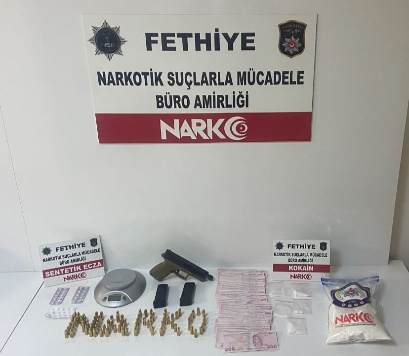 Muğla'da uyuşturucu operasyonunda yakalanan 5 zanlı tutuklandı