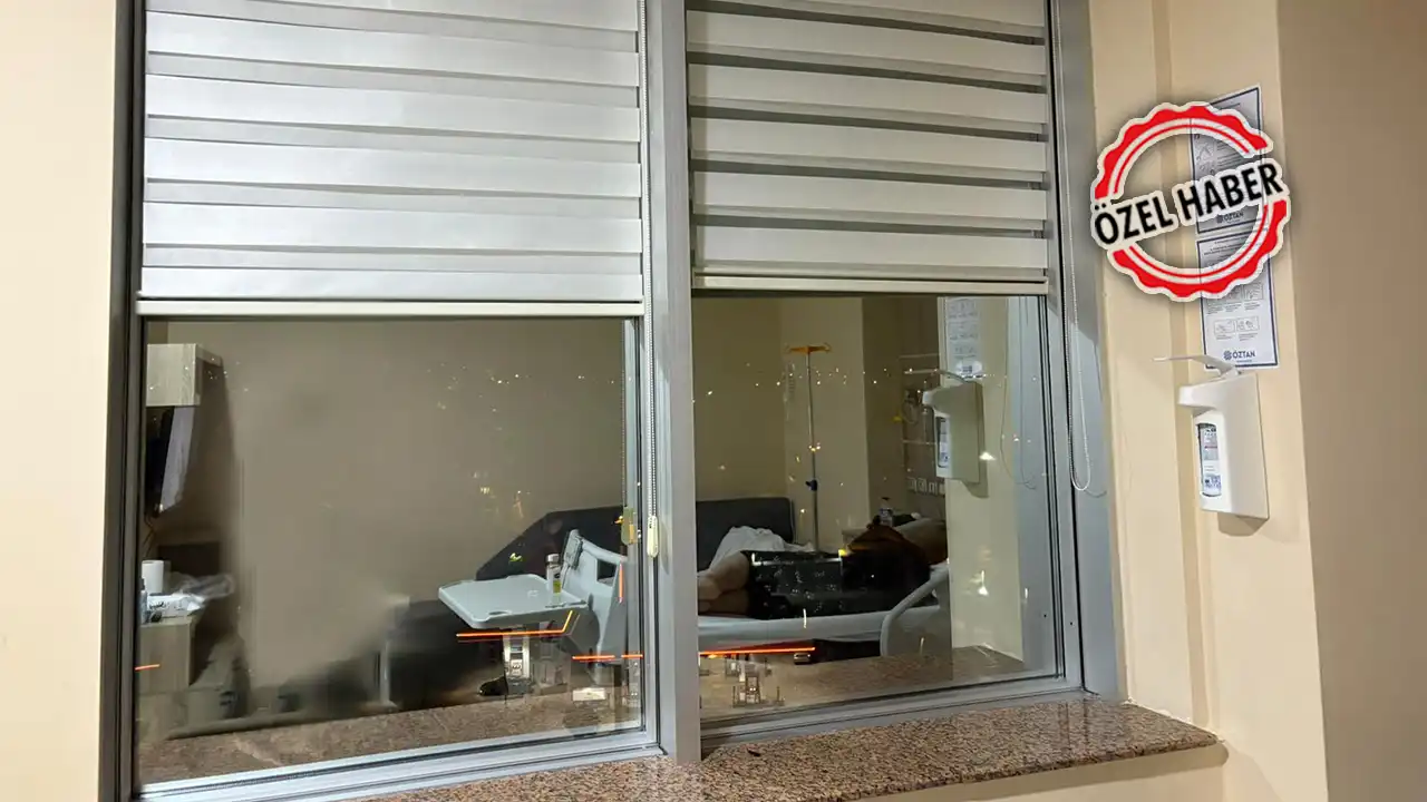 Uşak’ta Özel Hastanede Cam Krizi!
