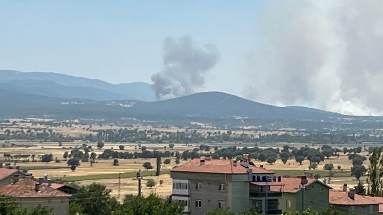 Hanoğlu Köyündeki Yangın Kontrol Altına Alındı