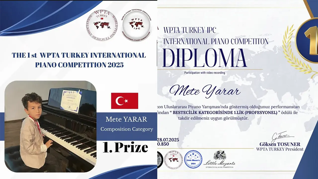 Uşaklı Yetenek Mete Yarar Dünyaya Sesini Duyurdu..!