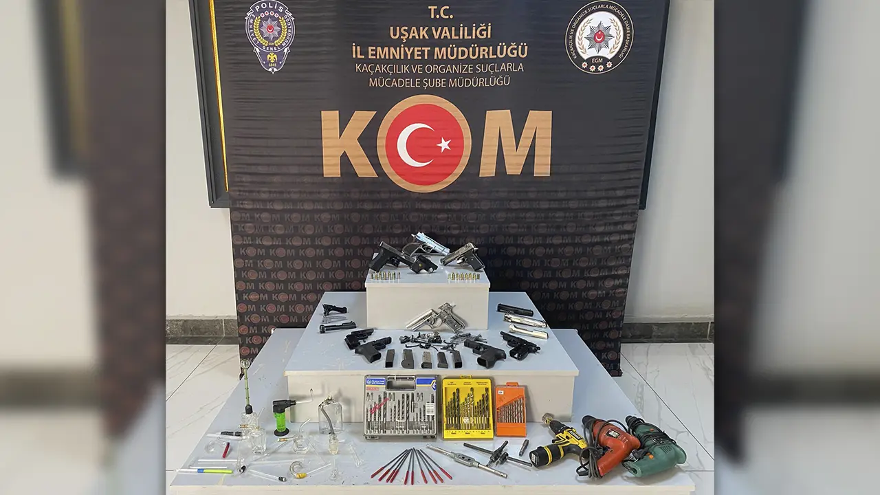 Uşak’ta Silah Kaçakçılığı Operasyonu: 1 Tutuklama