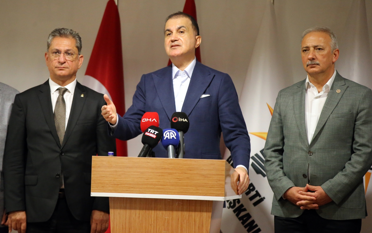 AK Parti Genel Başkan Yardımcısı ve Parti Sözcüsü Çelik, Muğla'da açıklamada bulundu