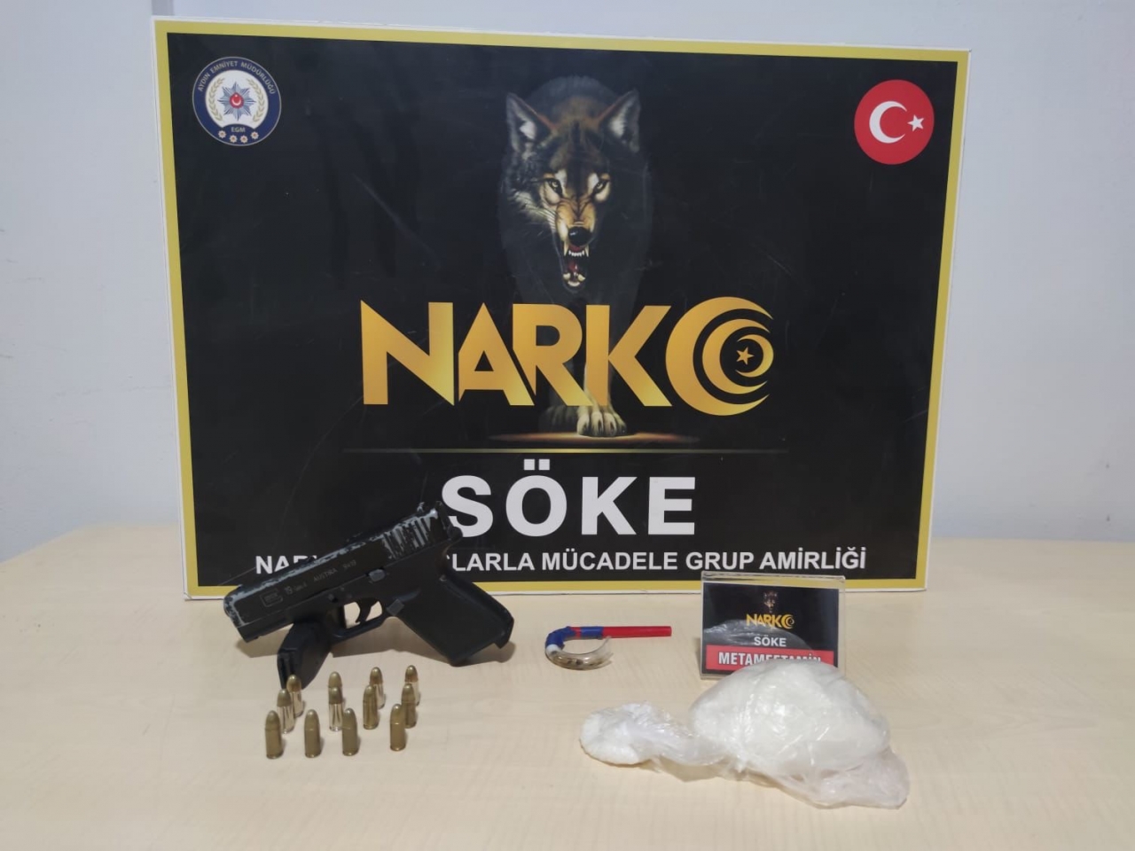 Aydın'da evinde uyuşturucu ele geçirilen şüpheli tutuklandı