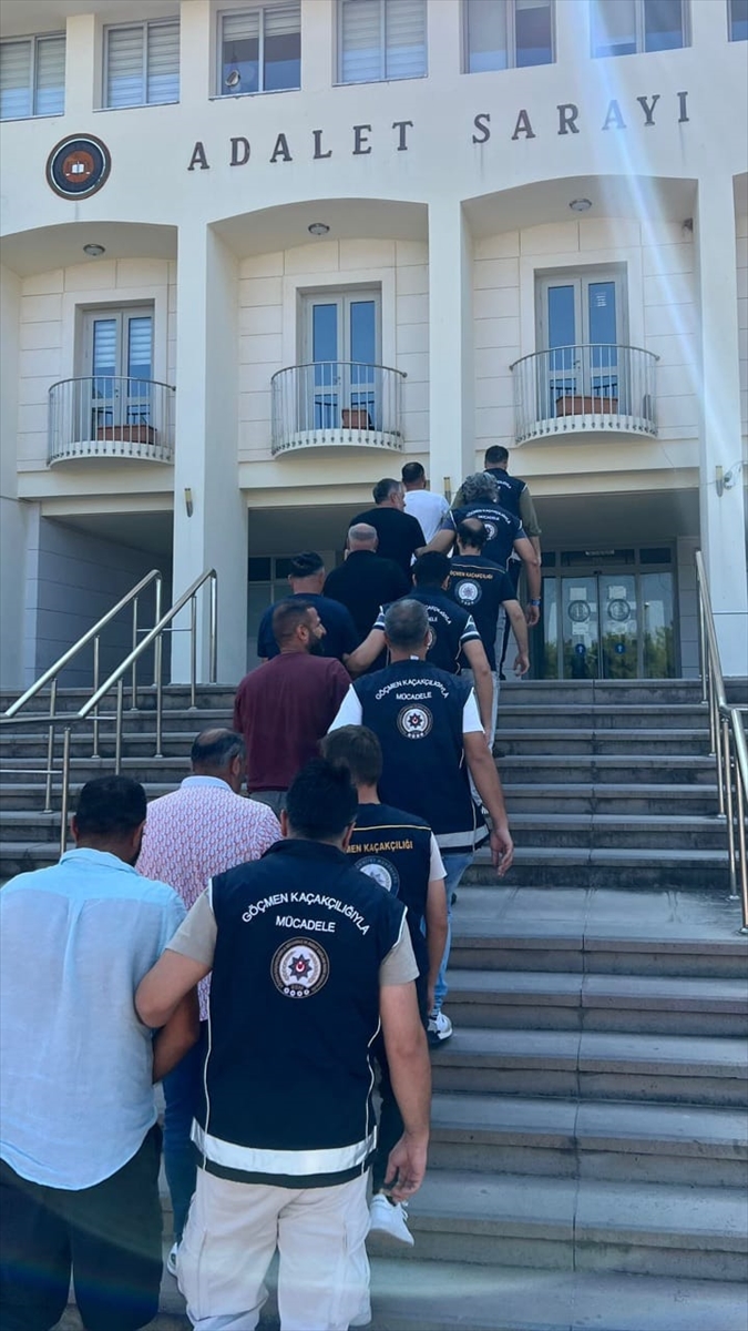 Bodrum'da göçmen kaçakçılığı iddiasıyla 7 zanlı tutuklandı