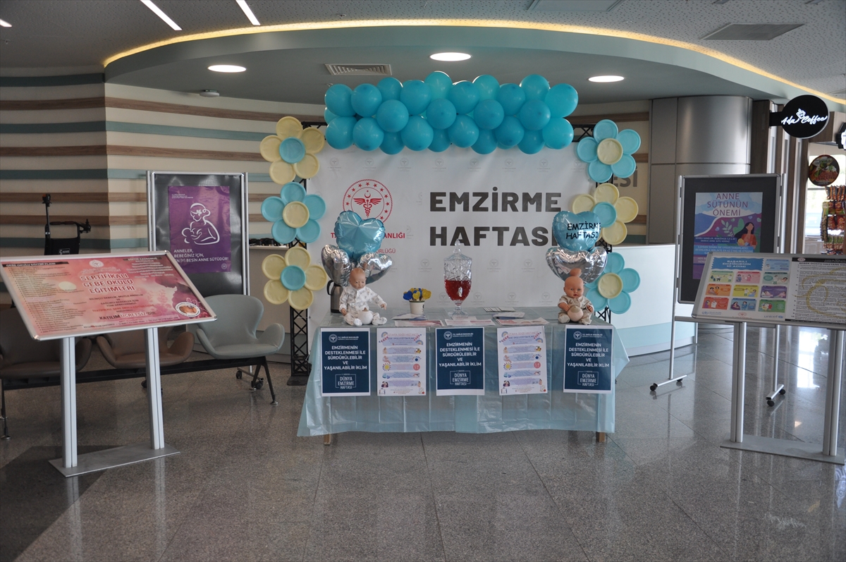 Kütahya Şehir Hastanesinde "Dünya Emzirme Haftası" etkinlikleri gerçekleştirildi
