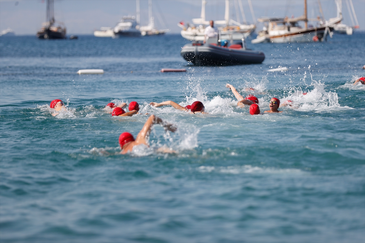 Bodrum'da "Sağlığa Kulaç At" etkinliği düzenlendi