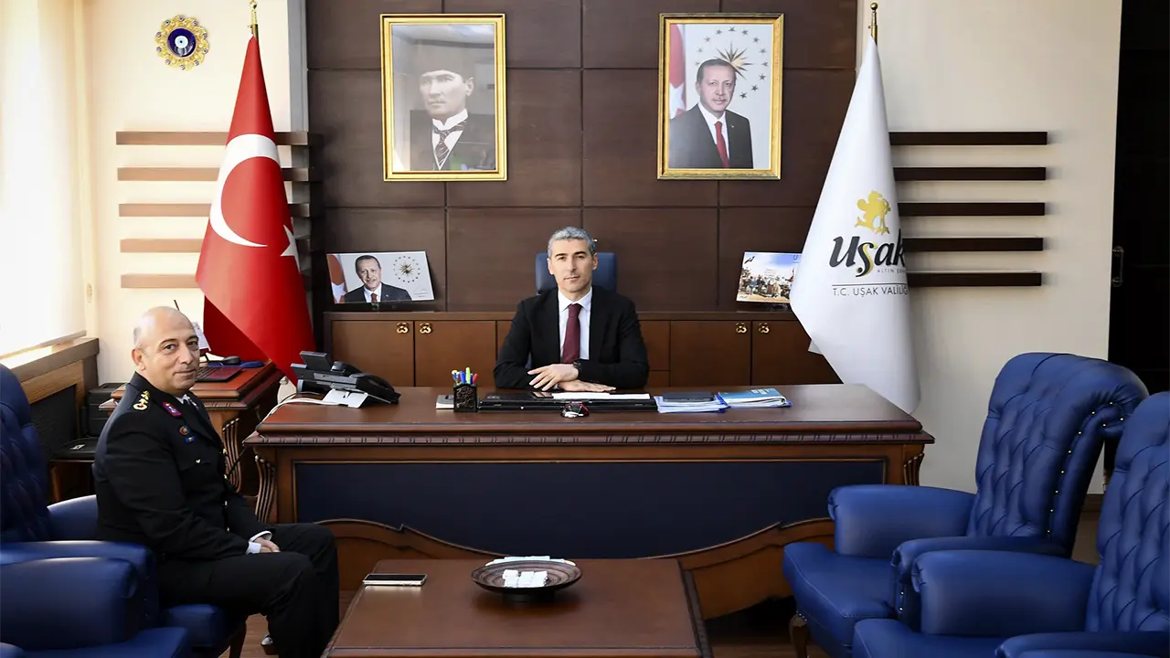 Uşak İl Jandarma Komutanı Özgür Kılıç Görevine Başladı