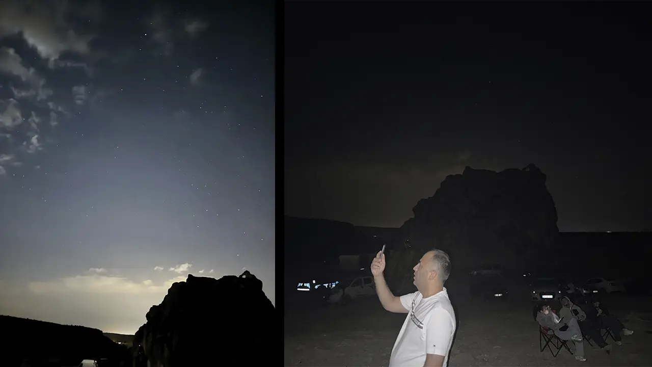 Uşak Sınırlarında Yer Alan Frigya'da Meteor Yağmuru..!