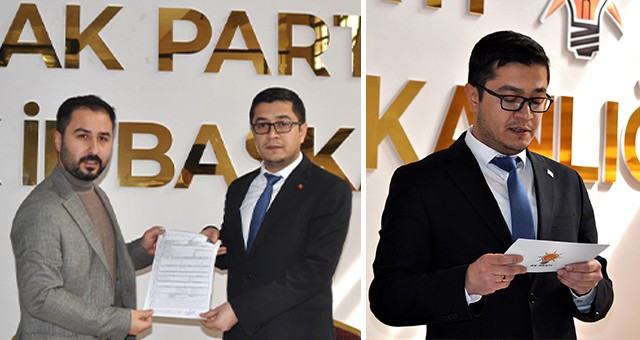 ALTAN TUFAN, AK PARTİDEN MİLLETVEKİLİ ADAY ADAYI OLDU