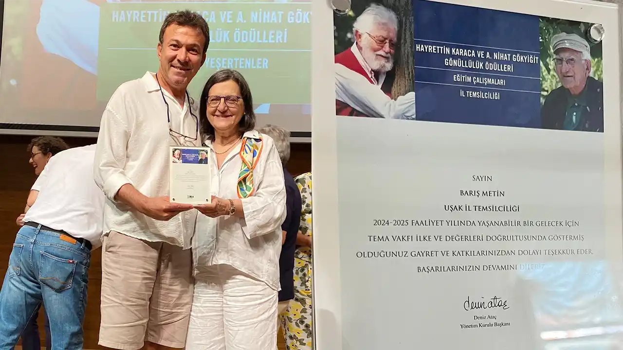 TEMA Uşak Vakfına Anlamlı Ödül!