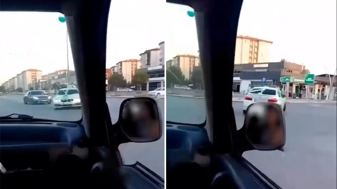Uşak'ta Drift Yapan Gelin Arabasına 47 Bin TL Ceza