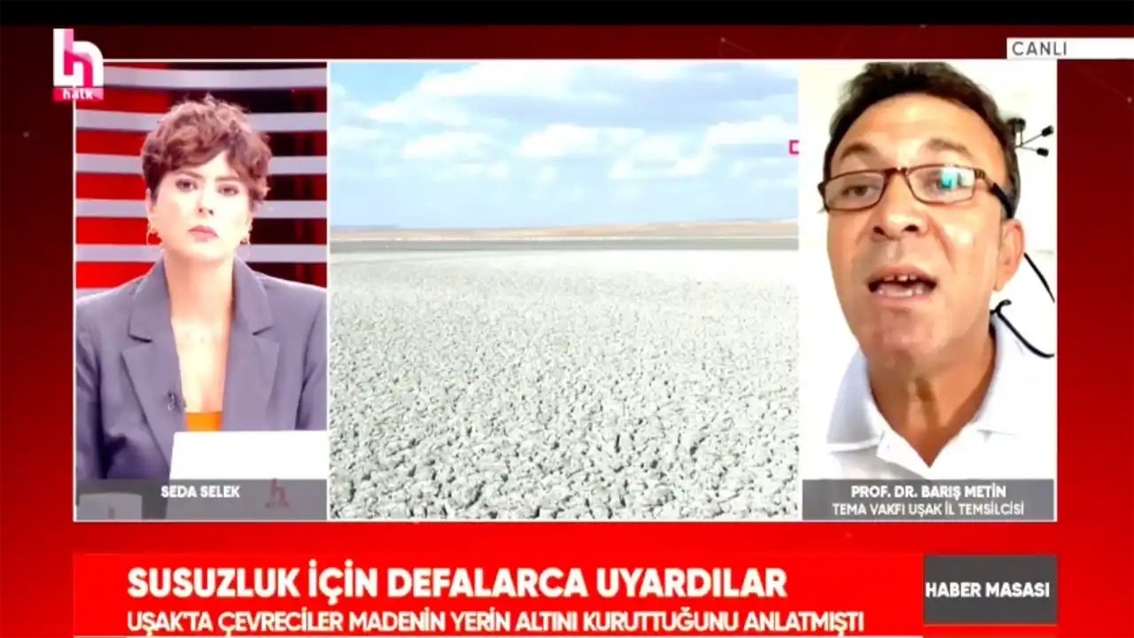 Uşak’taki Altın Madeni Yılda 12 Milyon Ton Su Tüketiyor!