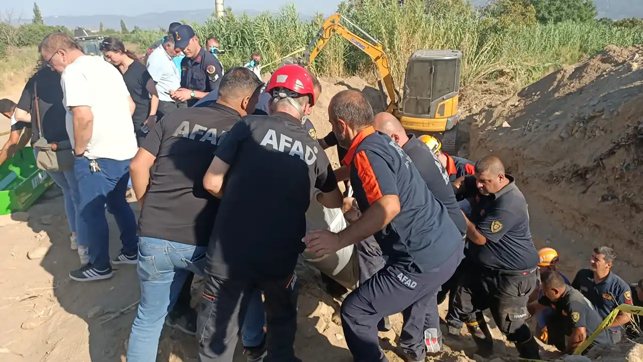 Aydın'da su hattı açmak isterken göçük altında kalan kişi öldü