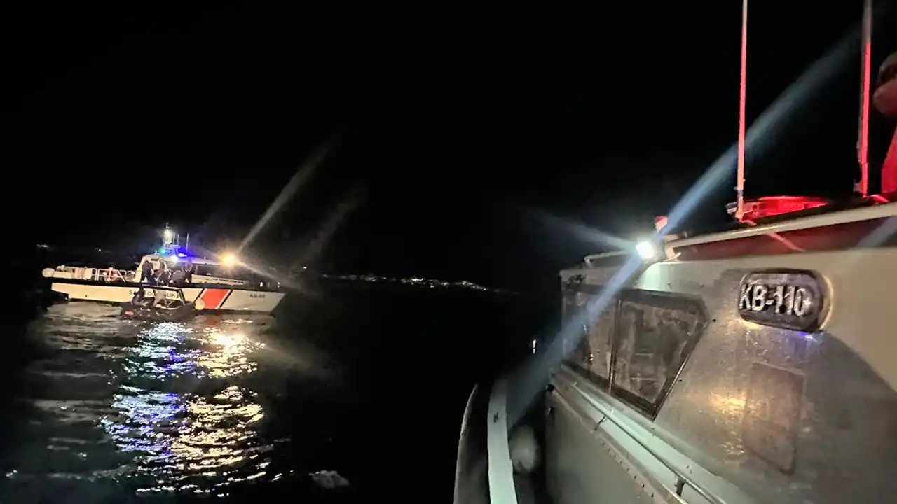 Bodrum açıklarında 19 düzensiz göçmen kurtarıldı