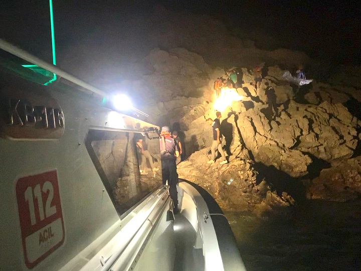 Muğla'da 16 düzensiz göçmen yakalandı