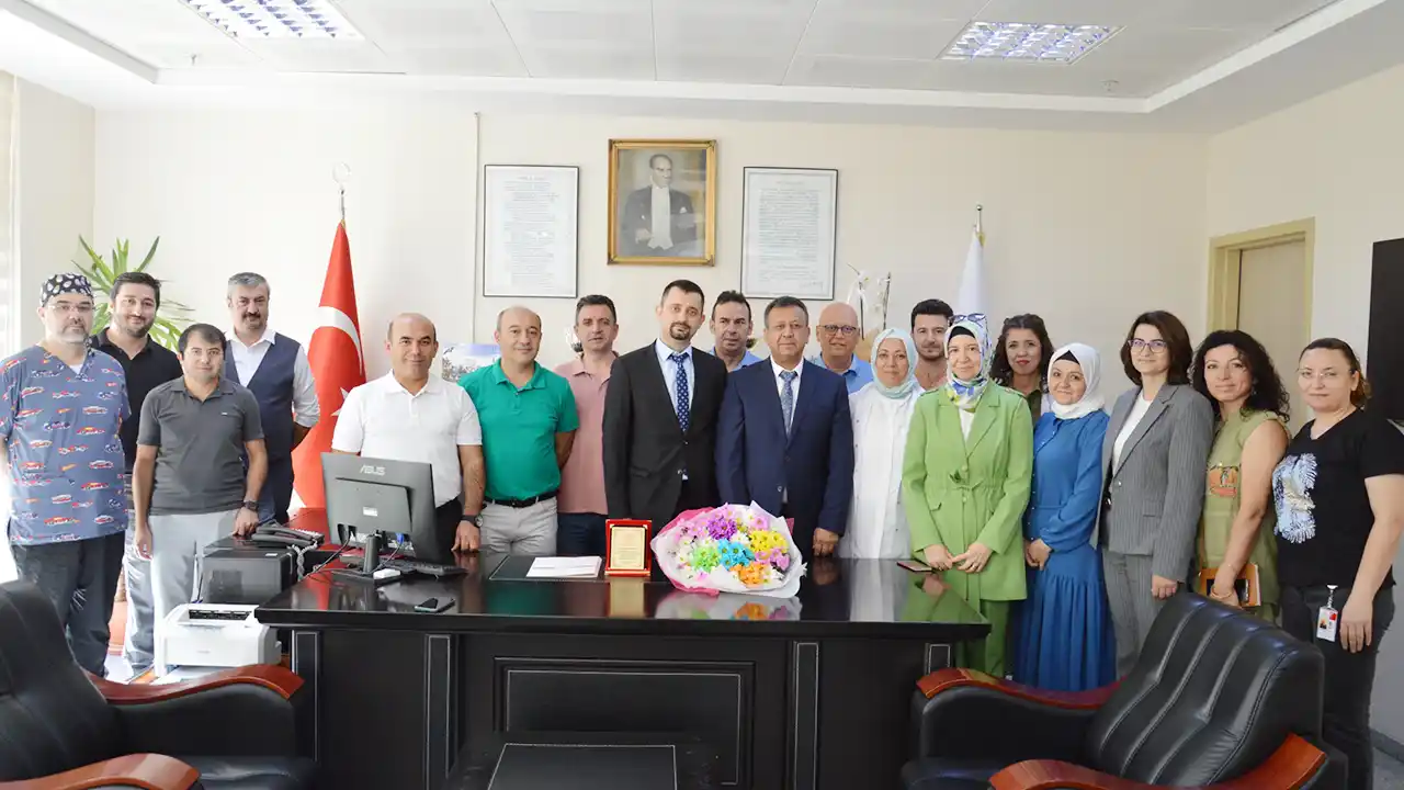 Sağlık Müdürü Acar’dan Başhekim Saka’ya Hayırlı Olsun Ziyareti