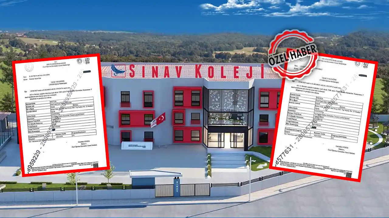 Uşak Sınav Koleji Ruhsat Tartışmalarına Noktayı Koydu