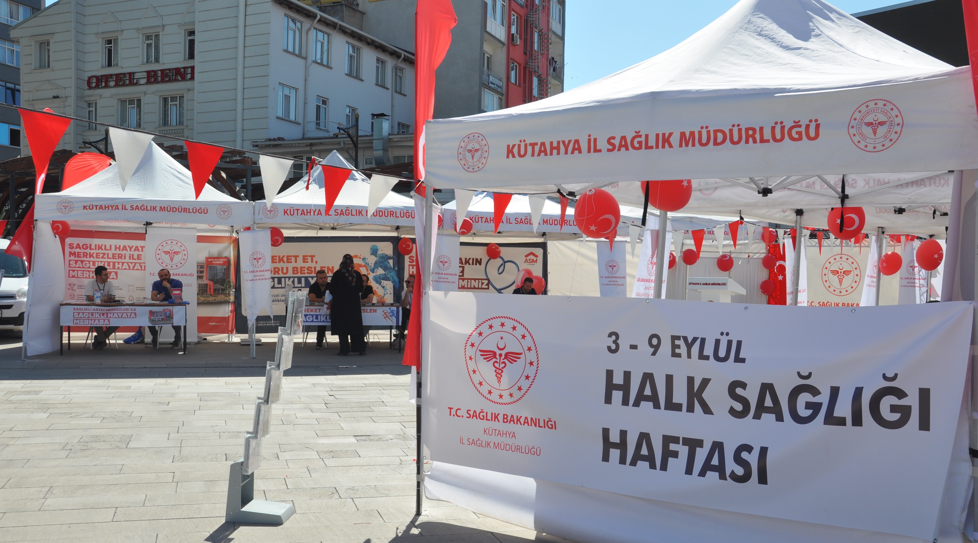 Kütahya'da Halk Sağlığı Haftası kapsamında bilgilendirme ve farkındalık programı düzenlendi