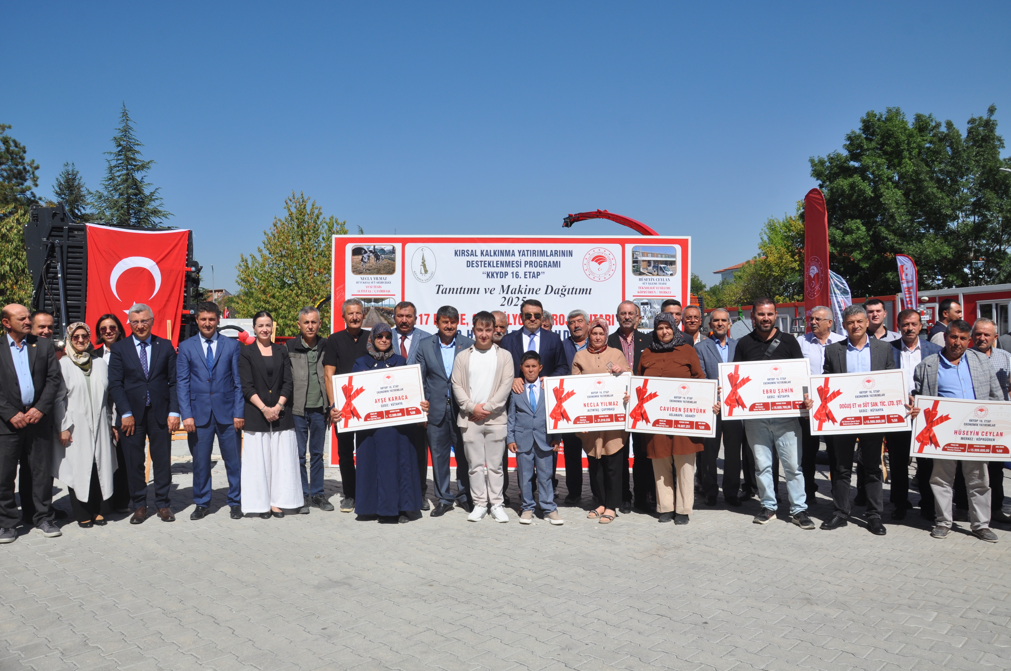 Kütahya'da çiftçilere 229 milyon lira destek verildi