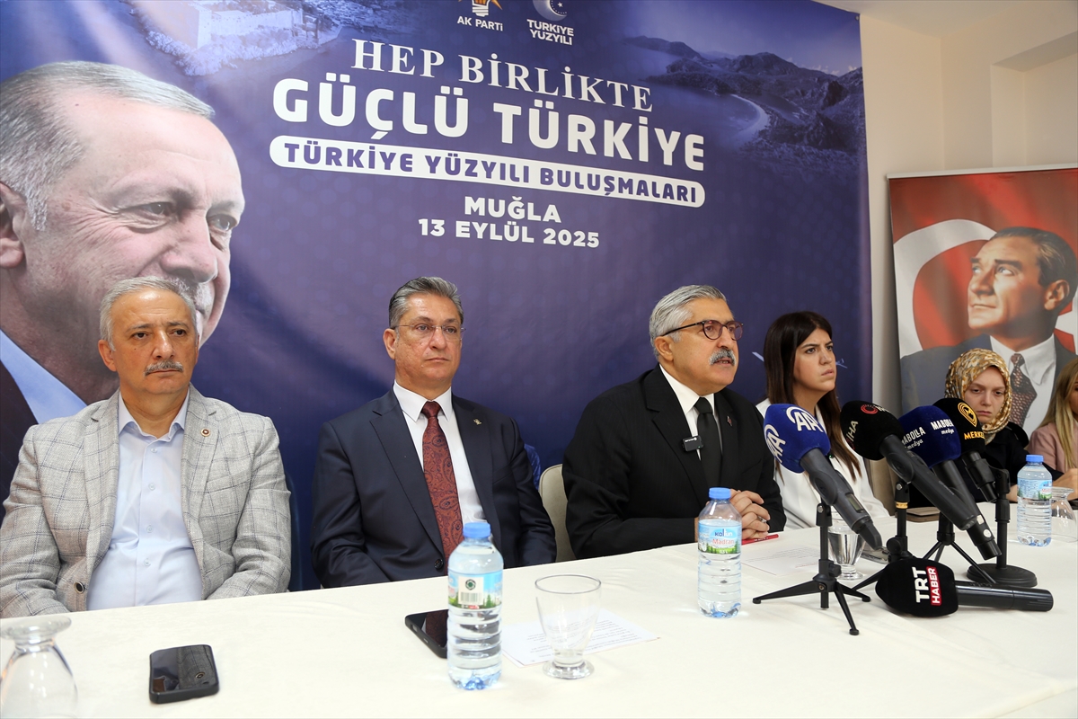 AK Parti Genel Başkan Yardımcısı Yayman, Muğla'da konuştu