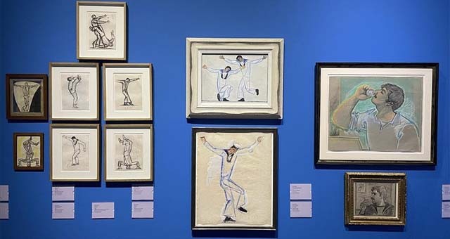 İngiliz ressam John Craxton'ın eserlerinden oluşan sergi İstanbul'da açıldı