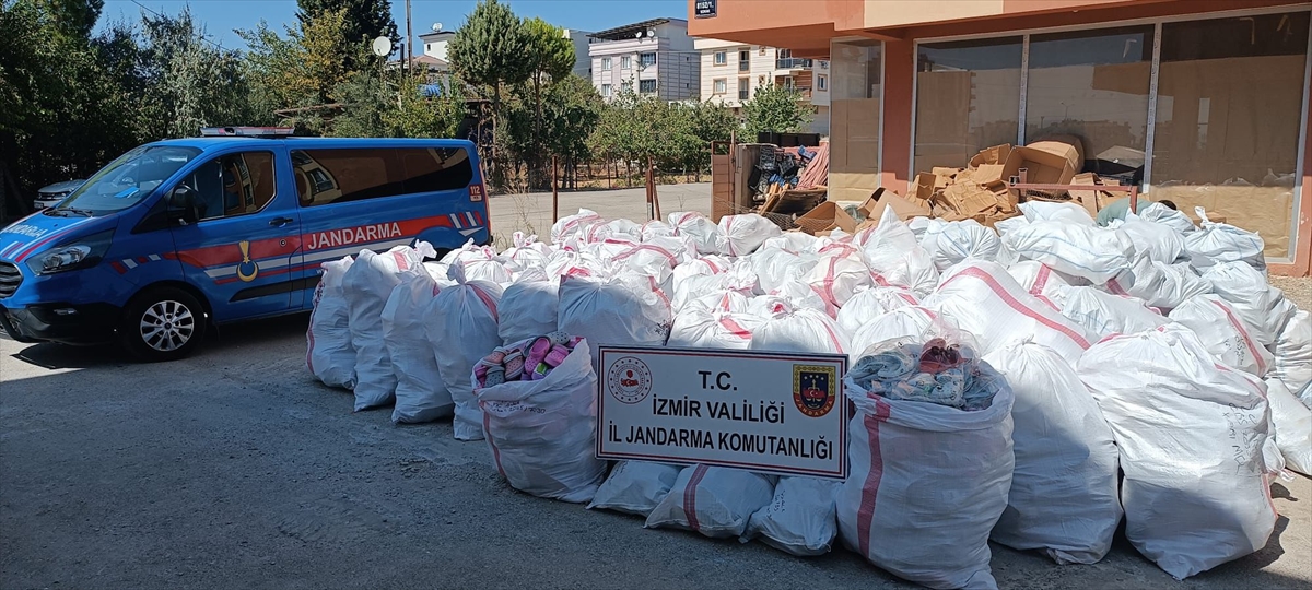 İzmir'de taklit ürün üreten kişiye adli işlem