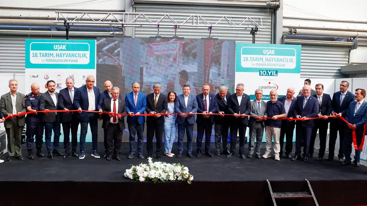 Uşak 10. Tarım ve Hayvancılık Fuarı Kapılarını Açtı