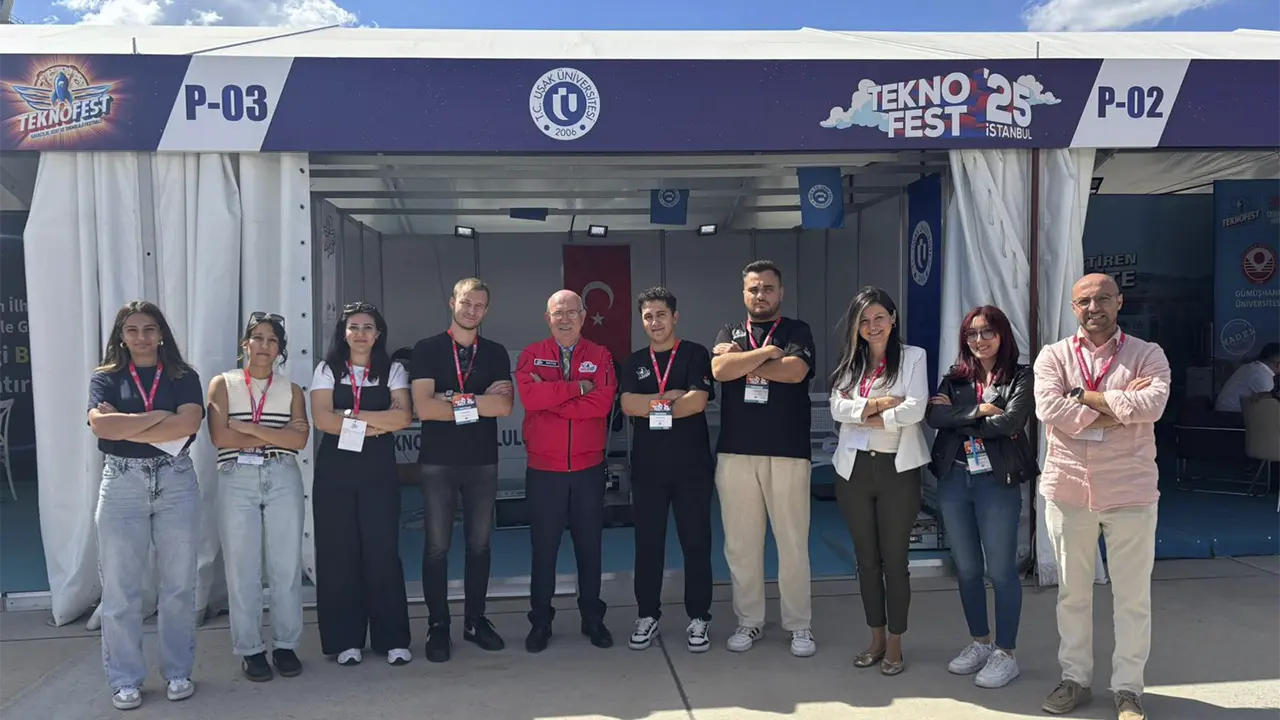 Uşak Üniversitesi TEKNOFEST 2025’te Yerini Aldı