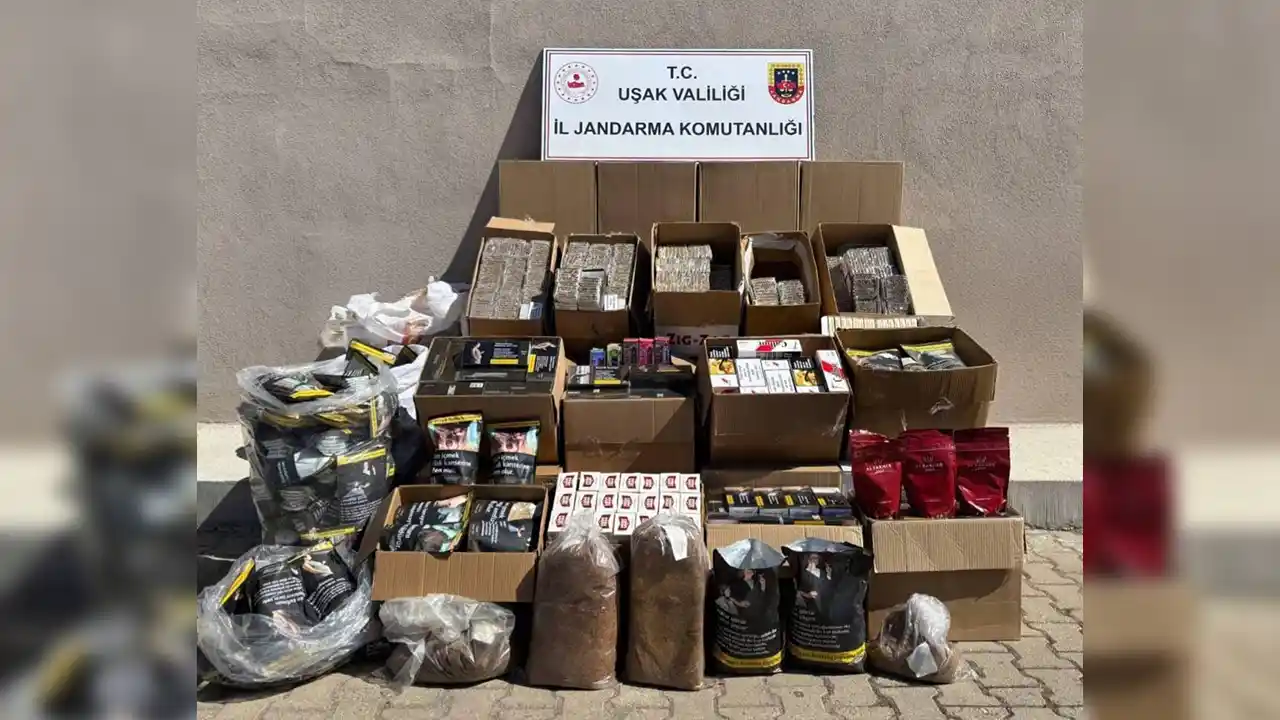 Eşme’de Tütün Operasyonu: 265 Bin Makaron Yakalandı