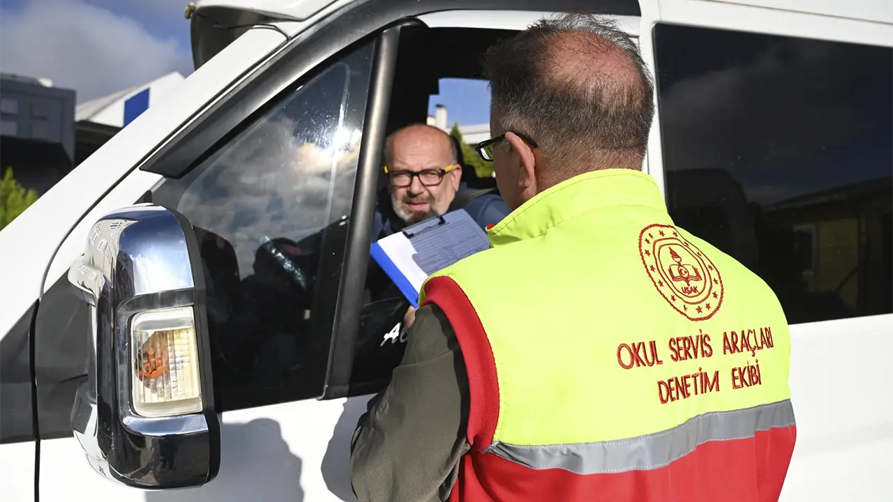 Uşak’ta okul servislerine sıkı denetim!