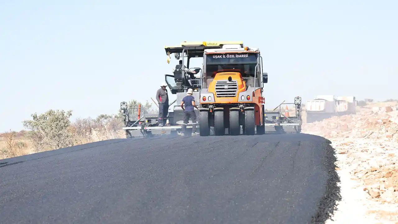 Paşalar Köyü Yolunda Asfalt Çalışması Başladı