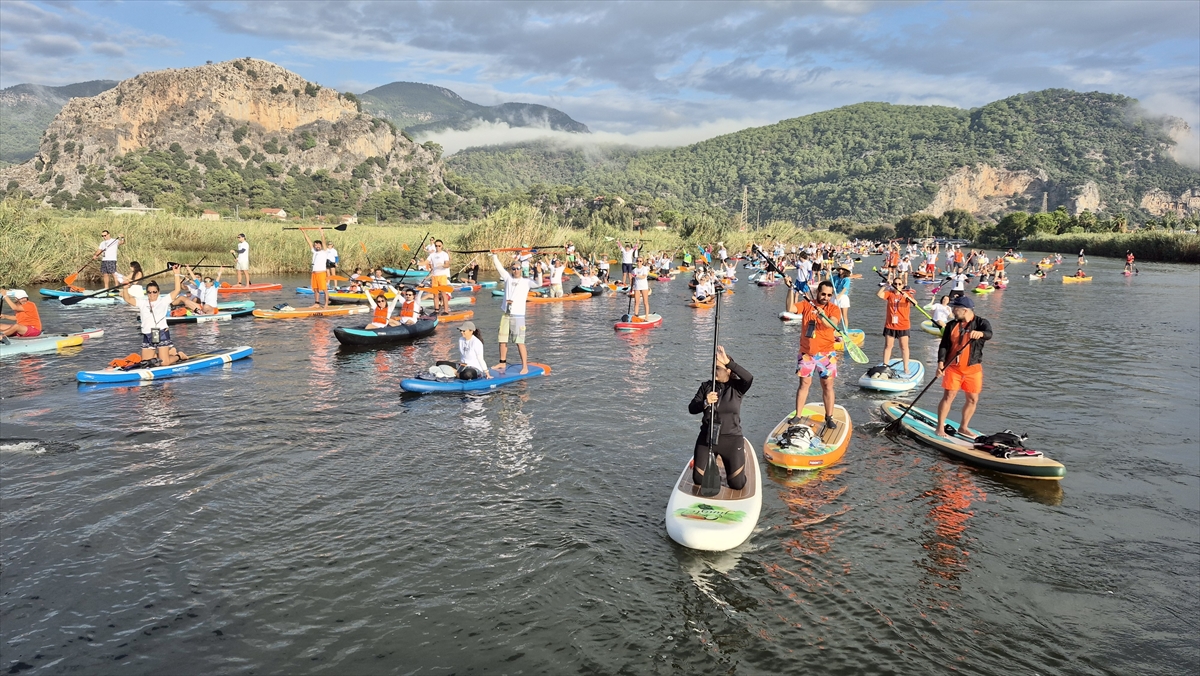 Muğla'da '6. Kano Fest 2025' etkinliği düzenlendi