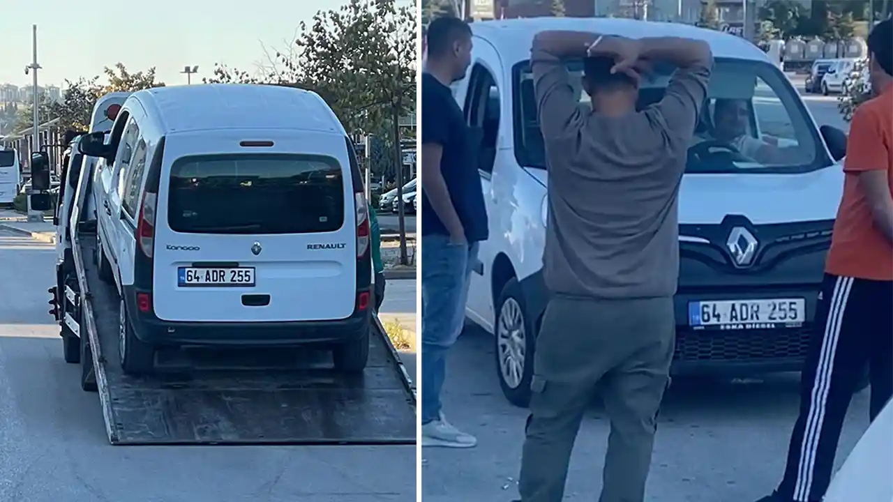 Uşakta Korsan Taksiciyi Gerçek Taksiciler Yakalattı