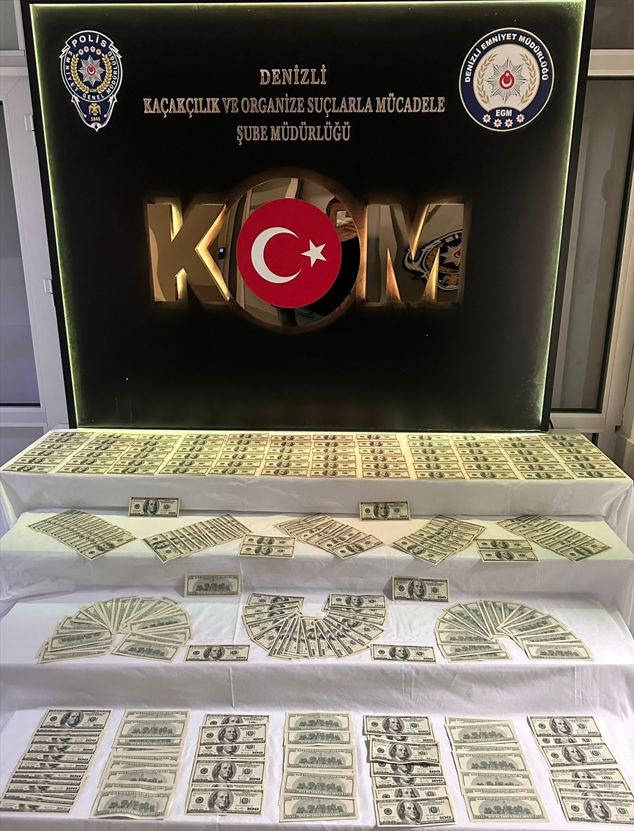 Sahte dolarla yakalanan şüpheli gözaltına alındı