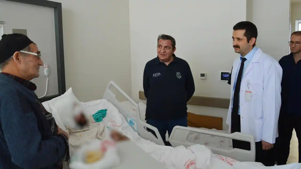 Başhekim Saka’dan Palyatif Servisine Ziyaret