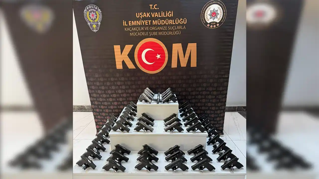 Uşak’ta Kaçak Silah Operasyonu; 1 Tutuklama