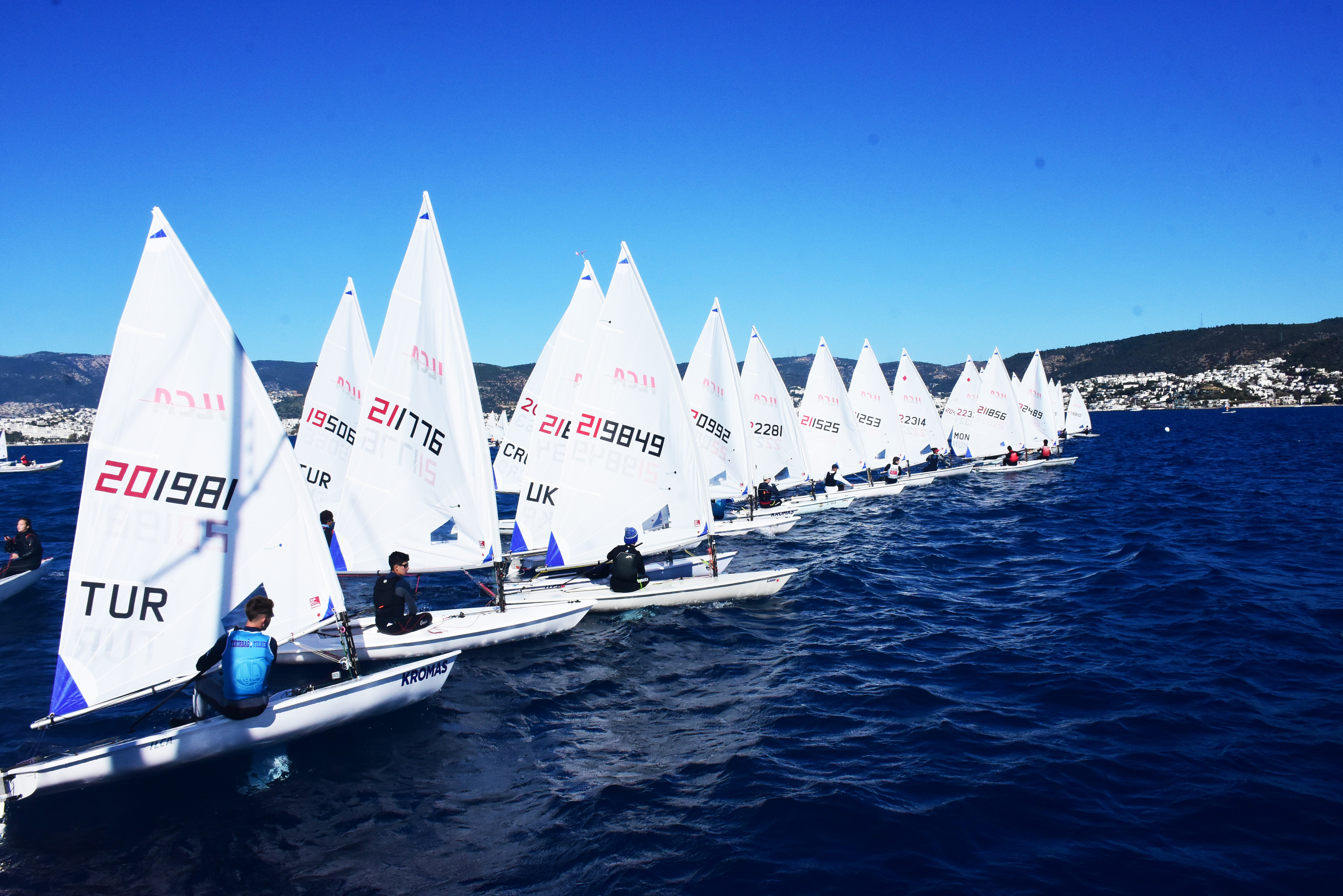 Datça'da Knidos Cup Yelken Yarışları yapıldı