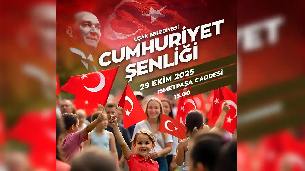 UŞAK BELEDİYESİ’NDEN 29 EKİM CUMHURİYET BAYRAMINA ÖZEL ETKİNLİK