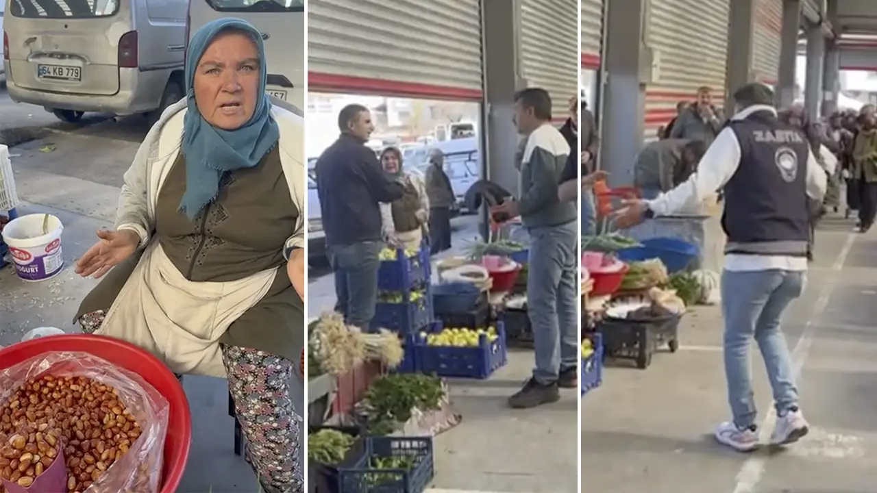 Uşak’ta Pazar Yerinde Yer Kavgası: “İsterse Polis Olsun!”