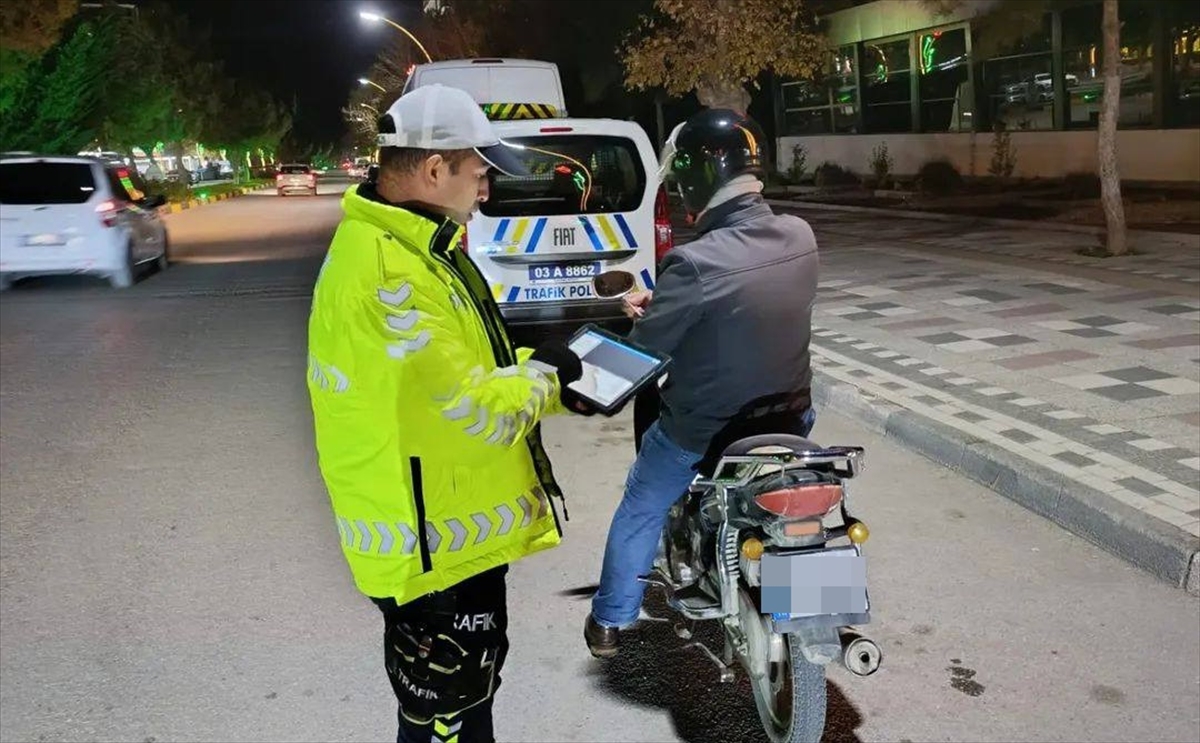 Sandıklı'da huzur uygulaması yapıldı