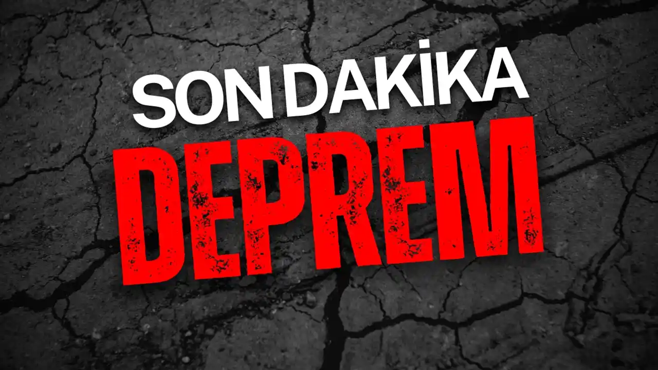 Fethiye'de 3,5 büyüklüğündeki deprem anı güvenlik kamerasına yansıdı