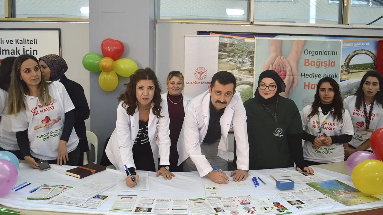 Uşak’ta “Bir Bağış, Bin Umut” Sloganı ile Organ Bağışı Çağrısı