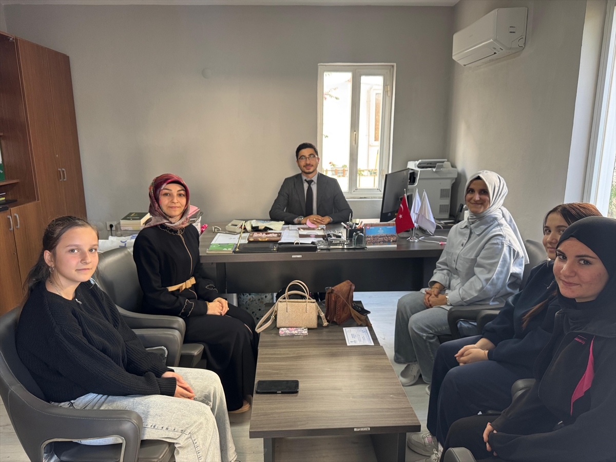 Muğla'da lise öğrencilerinden Filistin'e destek