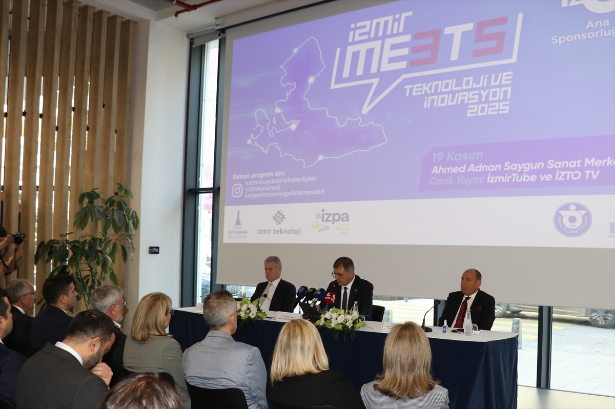 İzmir'de 'İzmirMeets-Teknoloji ve İnovasyon' etkinliğinin tanıtım toplantısı yapıldı