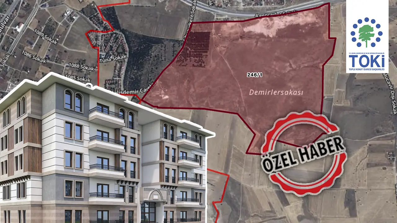 Uşak’ta 2 Bin 470 Toki konutu için kura 24 Şubat’ta çekilecek