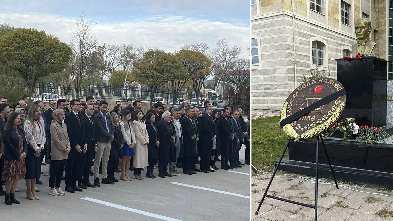 Uşak Barosu'nun 10 Kasım Mesajı