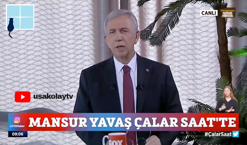 ABB Belediye Başkanı Mansur Yavaş ; “Uşak Dün Tarihi Bir Gün Yaşadı”